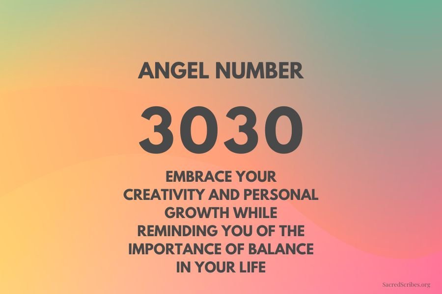 Seeing 3030 Angel Number? Heres How It Can Transform Your Life