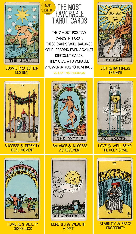 Top Positive Tarot Cards to Uplift Your Energy and Spirit