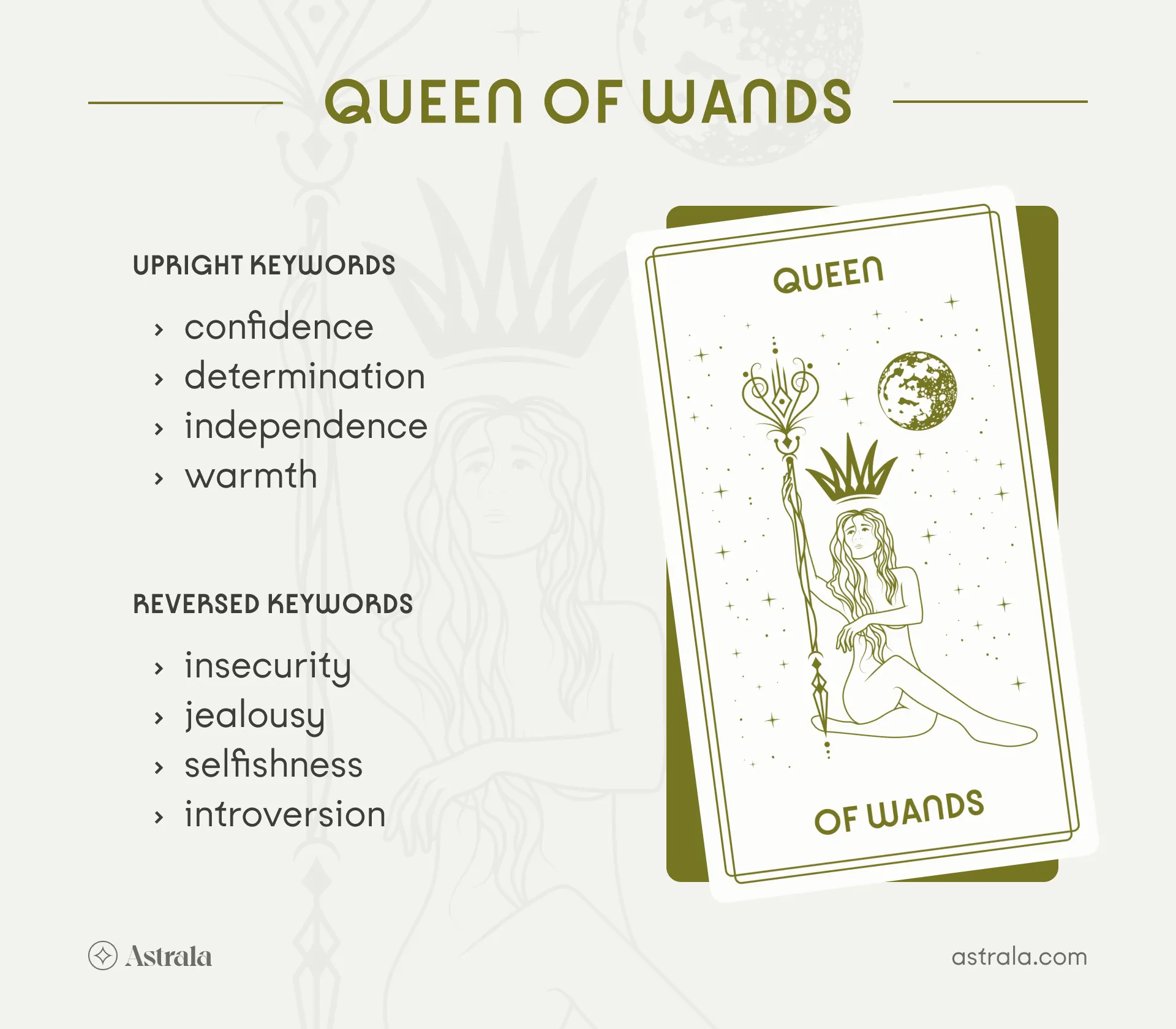 Decoding the Queen of Wands Zodiac Sign Connection
