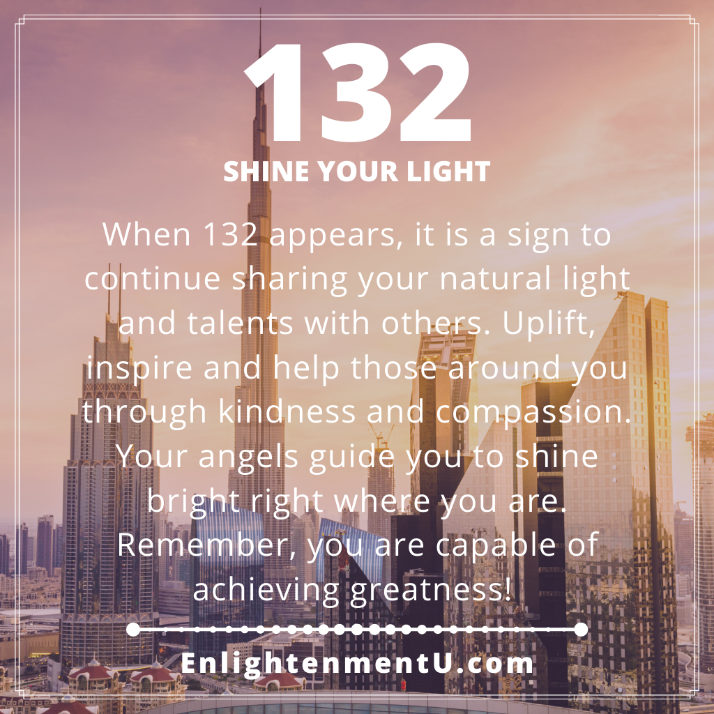 Seeing 132 Angel Number? Heres Your Simple Guide