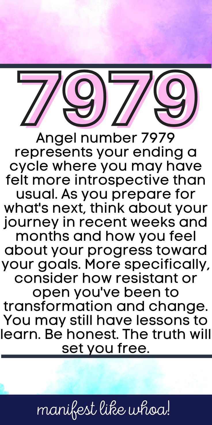 Seeing 7979 Angel Number? Heres What You Need to Know