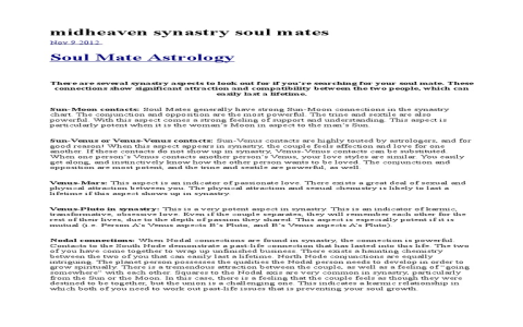 Sun Conjunct Moon Synastry:  Is It a Soulmate Connection?