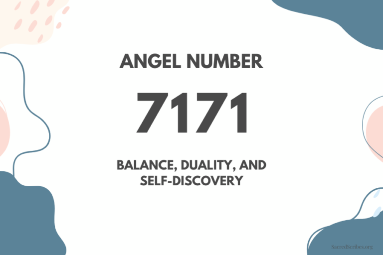 Angel Number 7171: A Powerful Message of Hope and Positivity