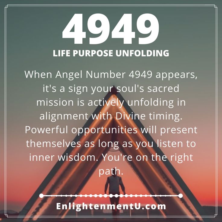Seeing 4949? Unlocking the Message of Angel Number 4949