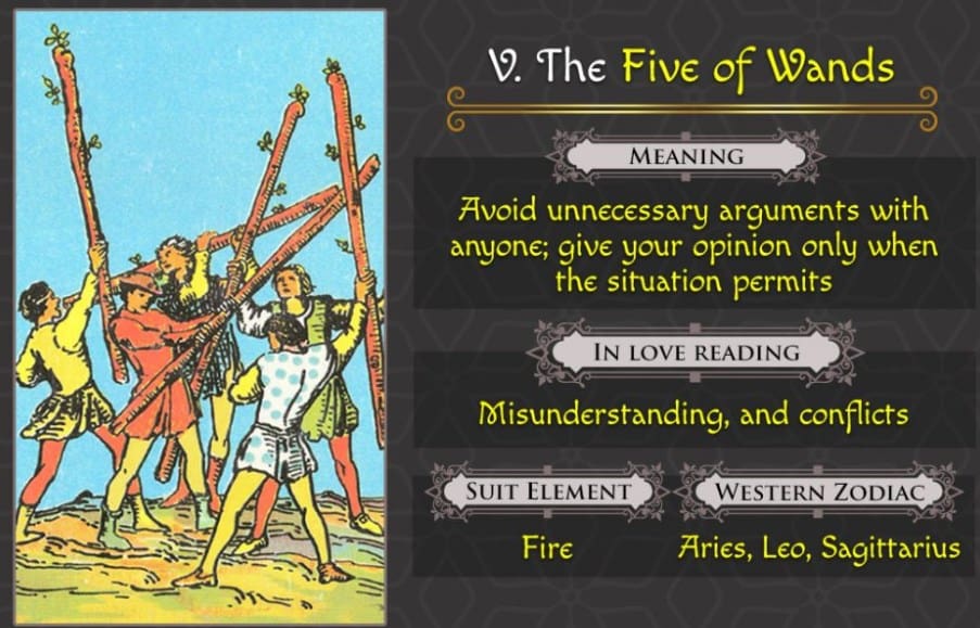 5 of Wands as Action: What Does It Mean for You?