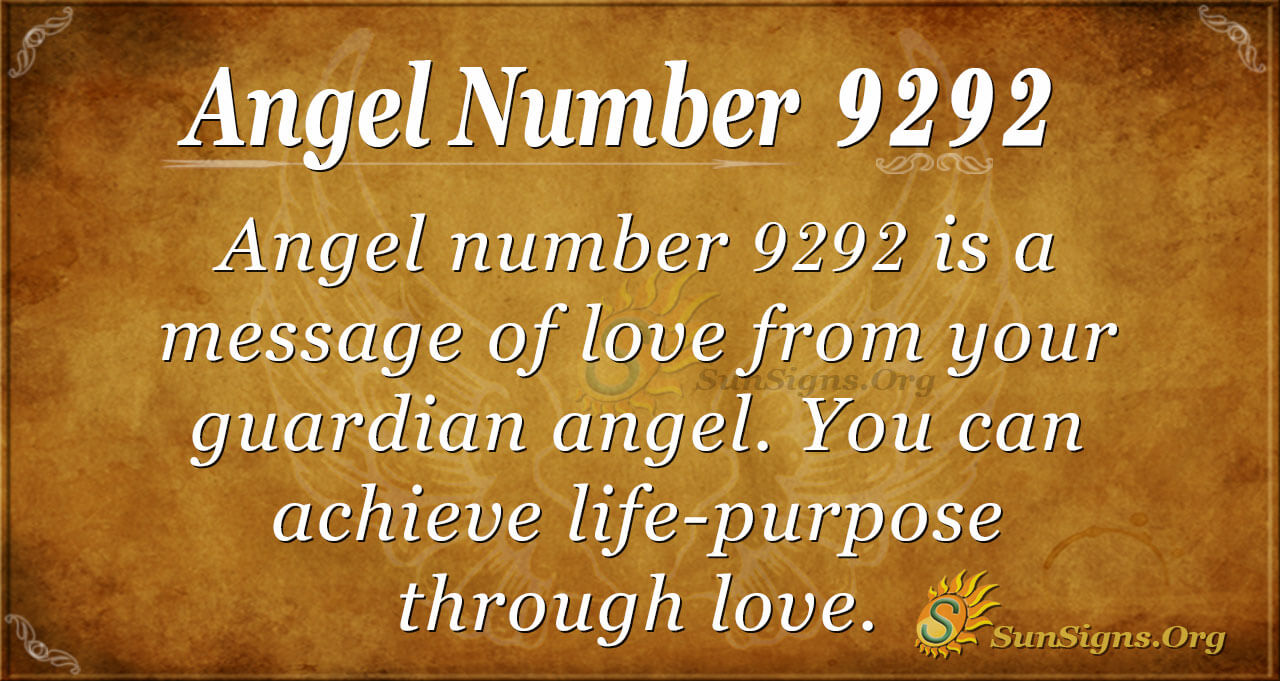 Whats Up With 9292 Angel Number? Learn All About It!
