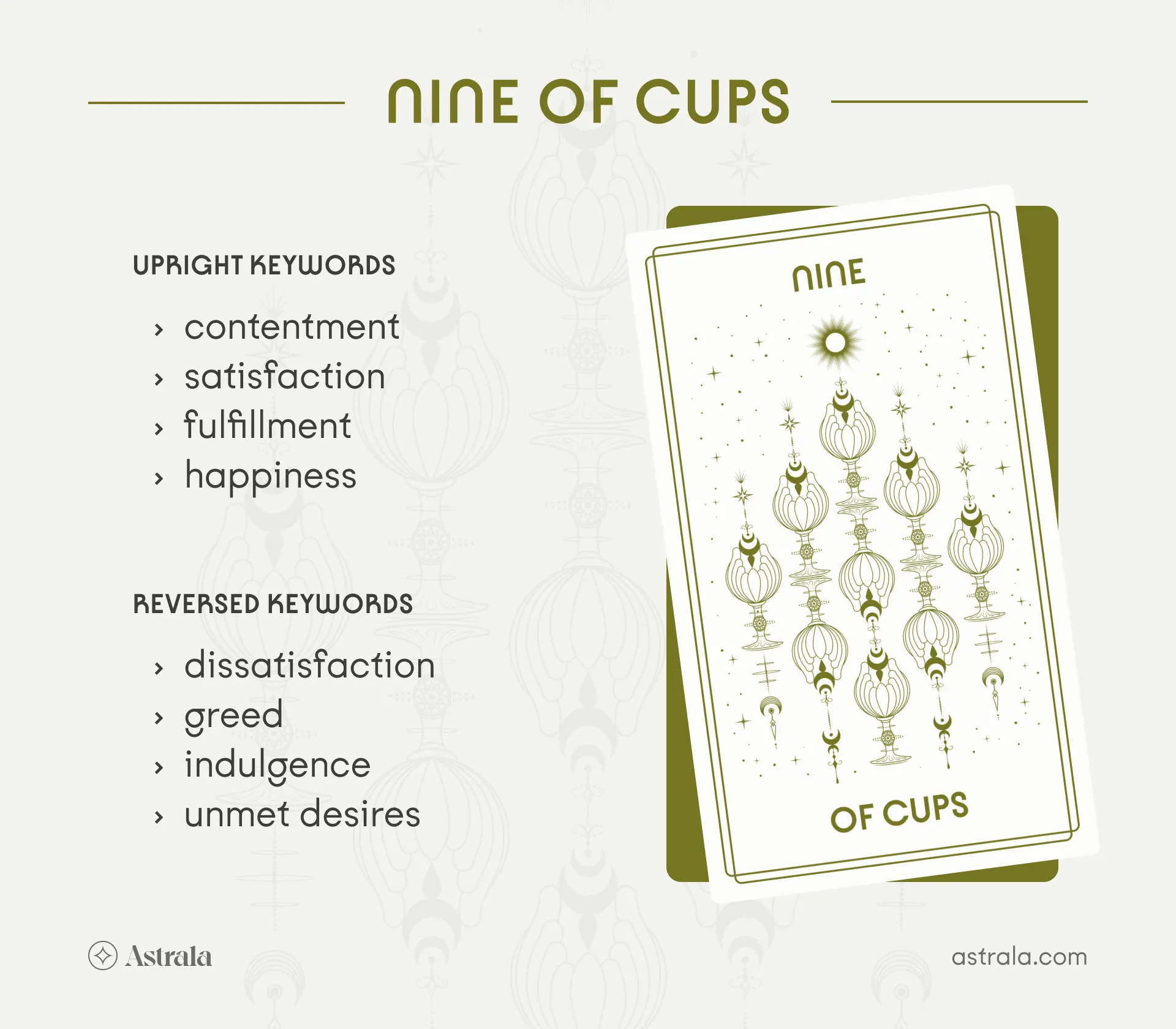 Nine of Cups Zodiac Connection: The Ultimate Guide to Happiness, Which Sign Relates to this Card?