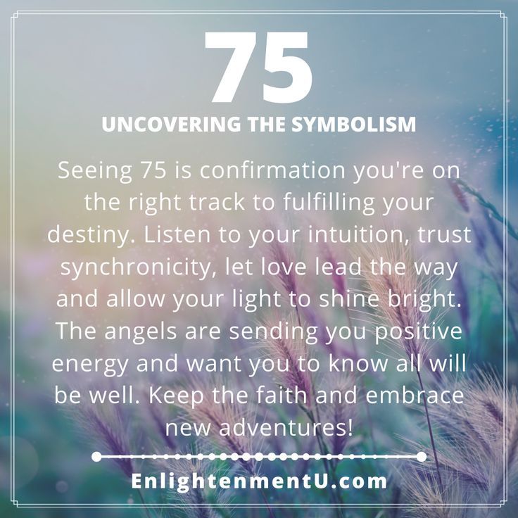 Number 75 meaning explained: Get the lowdown on this important number.