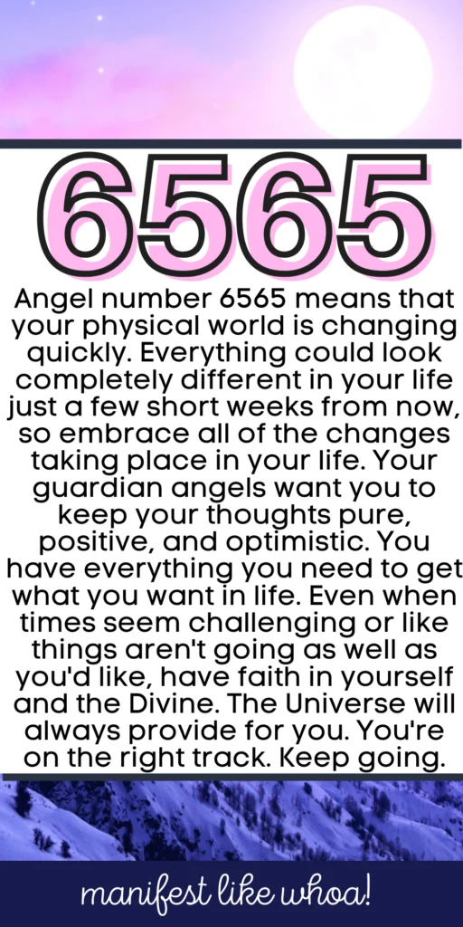 Angel number 6565: What is it trying to tell you? Learn now!