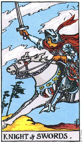 Knight of Swords as Future: Get Ready for Action, Whats Coming Your Way?