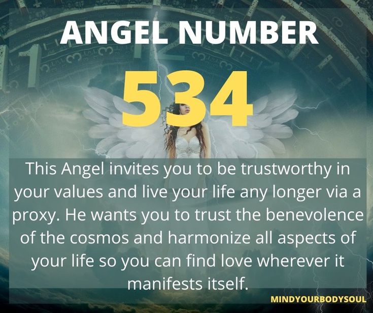 Is the 534 angel number good or bad for you?