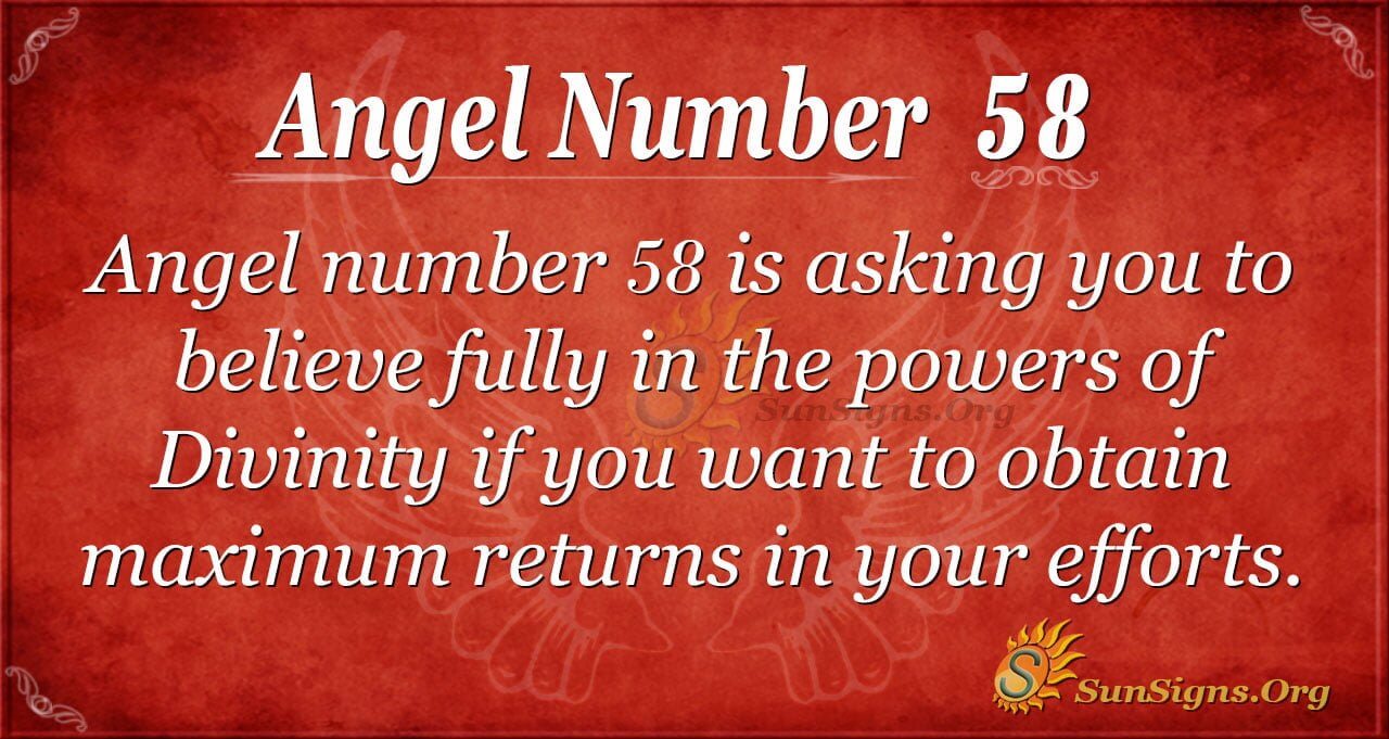 58 Angel Number Meaning (What Is This Number Trying to Tell You)