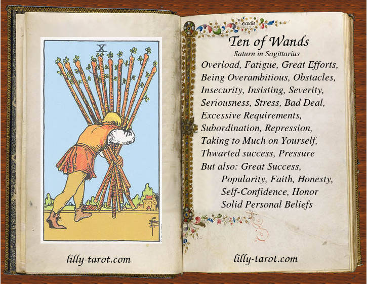 10 of Wands: How They Really Feel About You (Simple Tarot Guide)