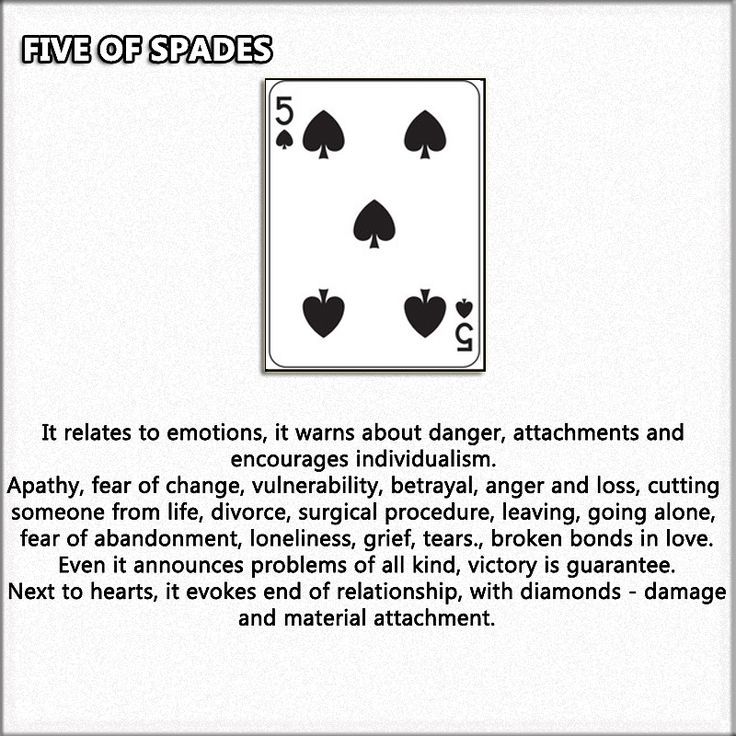 How to Interpret Five of Spades Tarot: Tips to Learn It!