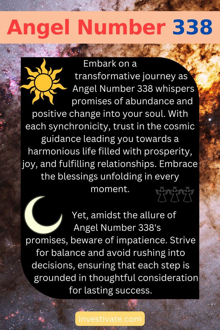 338 Angel Number: What Does It Mean for You? Find Out Now!