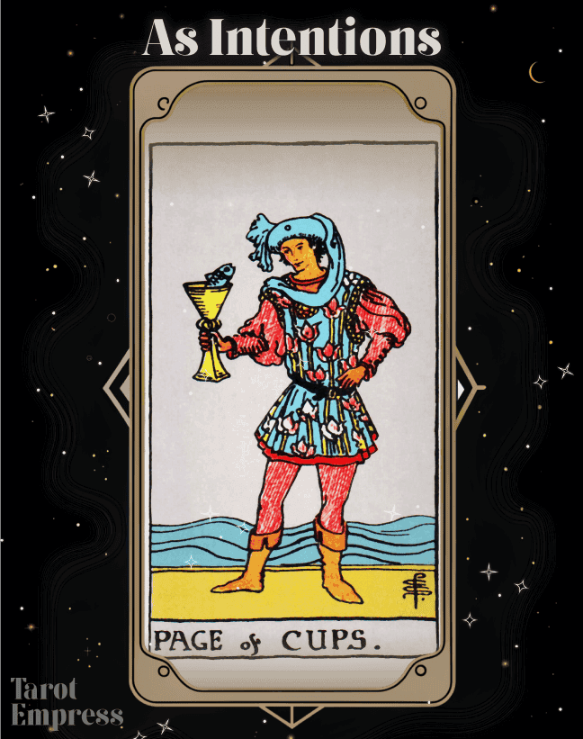 Deciphering Page of Cups Intentions: A Simple Guide for Love Readings.