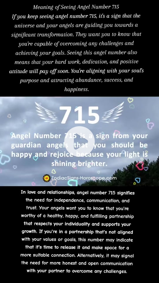 Seeing 715 Angel Number Everywhere? Heres What It Means for You!