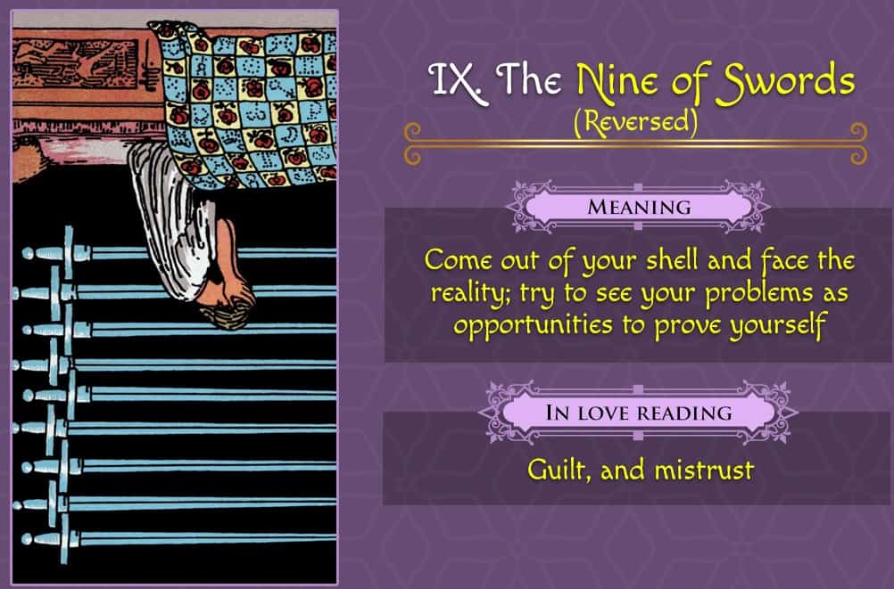 9 of Swords Reversed Feelings: What Does It Mean for Your Love Life?