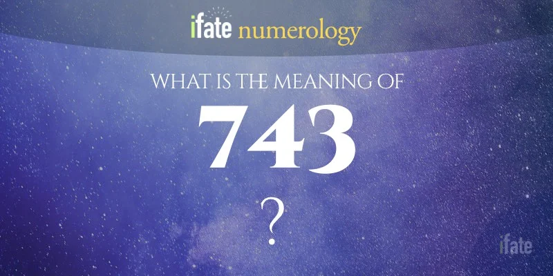 Is the 743 meaning good or bad? Get the real answers right now!