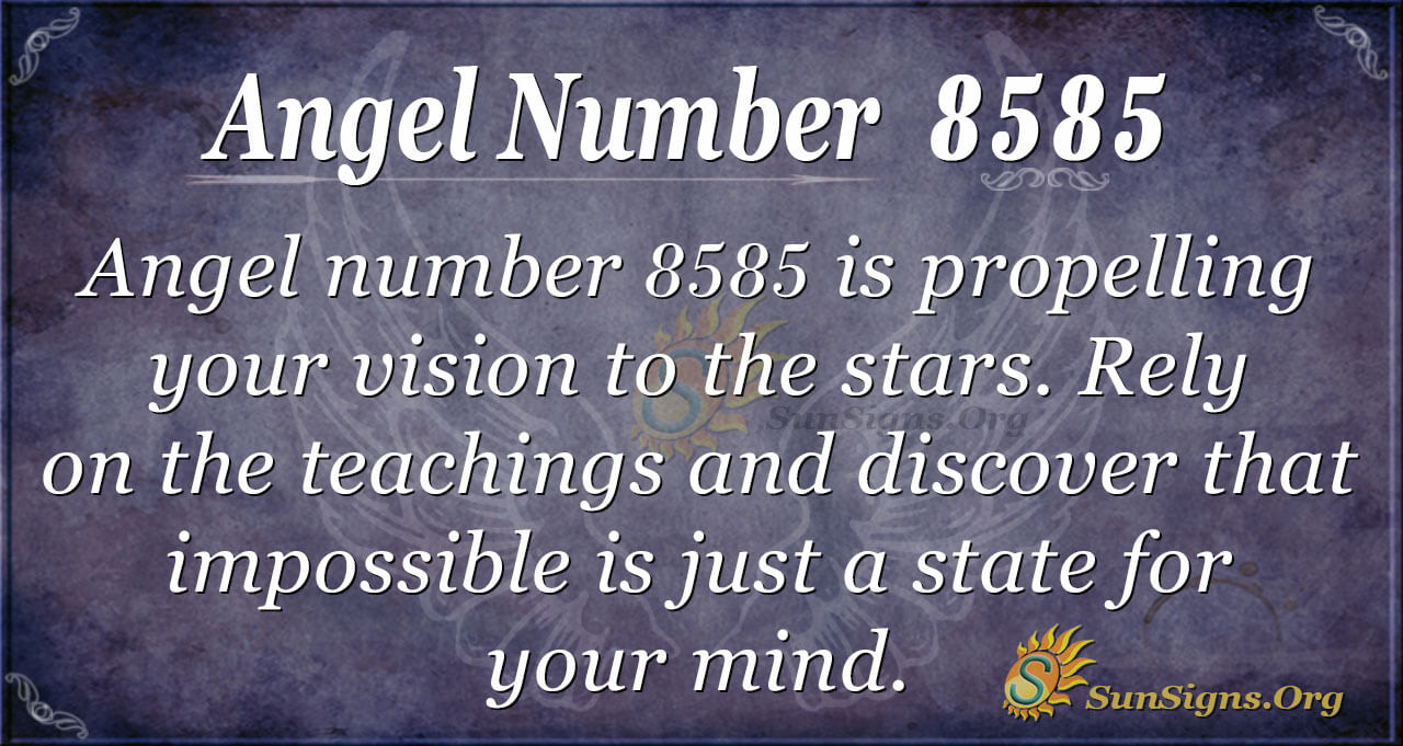 8585 Angel Number Meaning: What Is This Powerful Number Trying to Tell You?