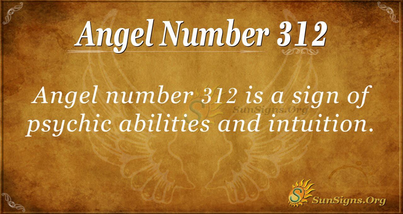 Whats the 312 meaning? Here are some interesting facts you should know!