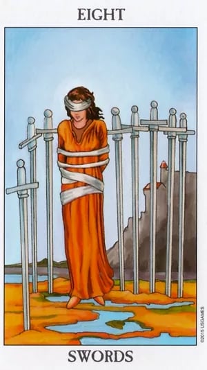 Eight of Swords as a Person: Is Someone You Know Like This? Learn How to Recognize and Help Them Break Free