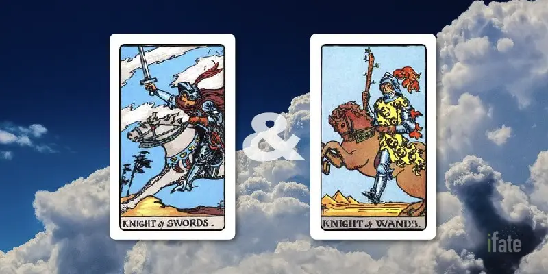 Knight of Swords and Knight of Wands: Whats the Difference? Tarot Reading Tips for Beginners!