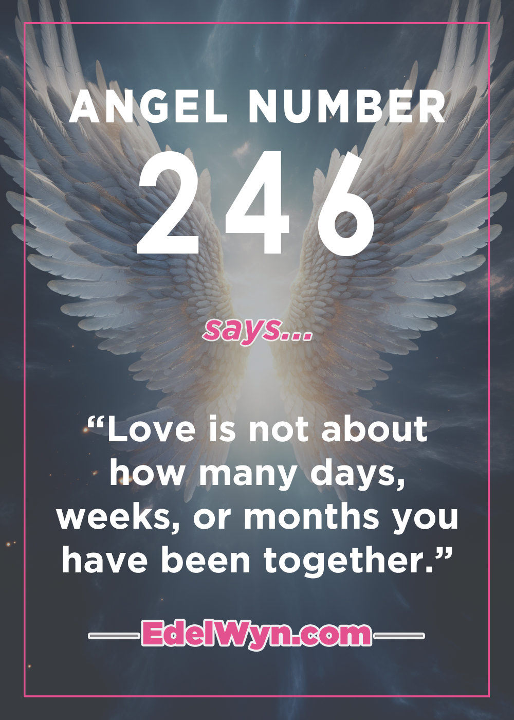 Is angel number 246 good or bad? Learn the meaning right here!