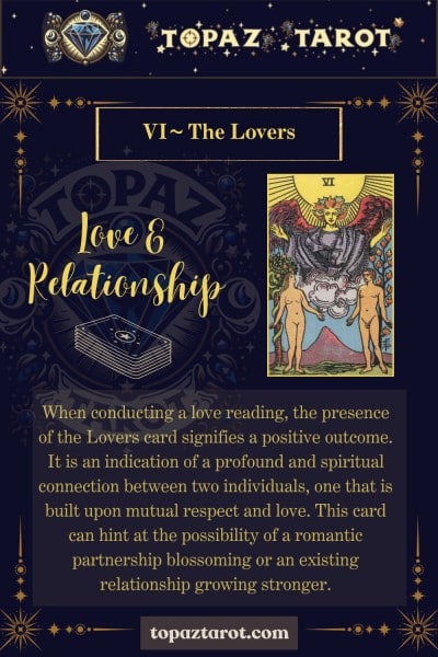 The Lovers Tarot in Love Readings (Get Relationship Insights Now)