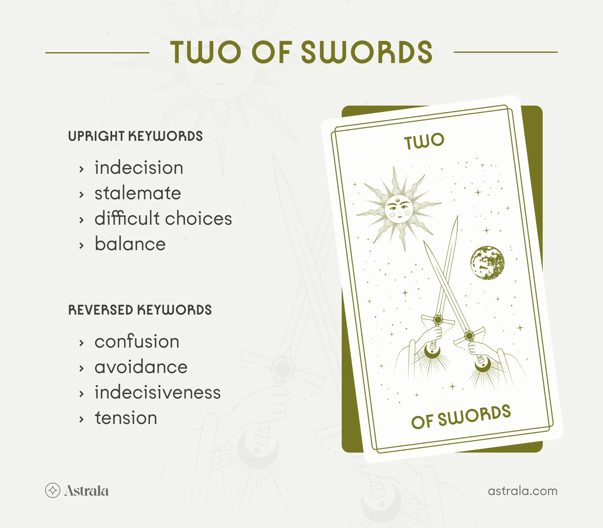 Two of Swords Zodiac Sign: Is it Libra or Gemini? Lets find out the truth about this card!