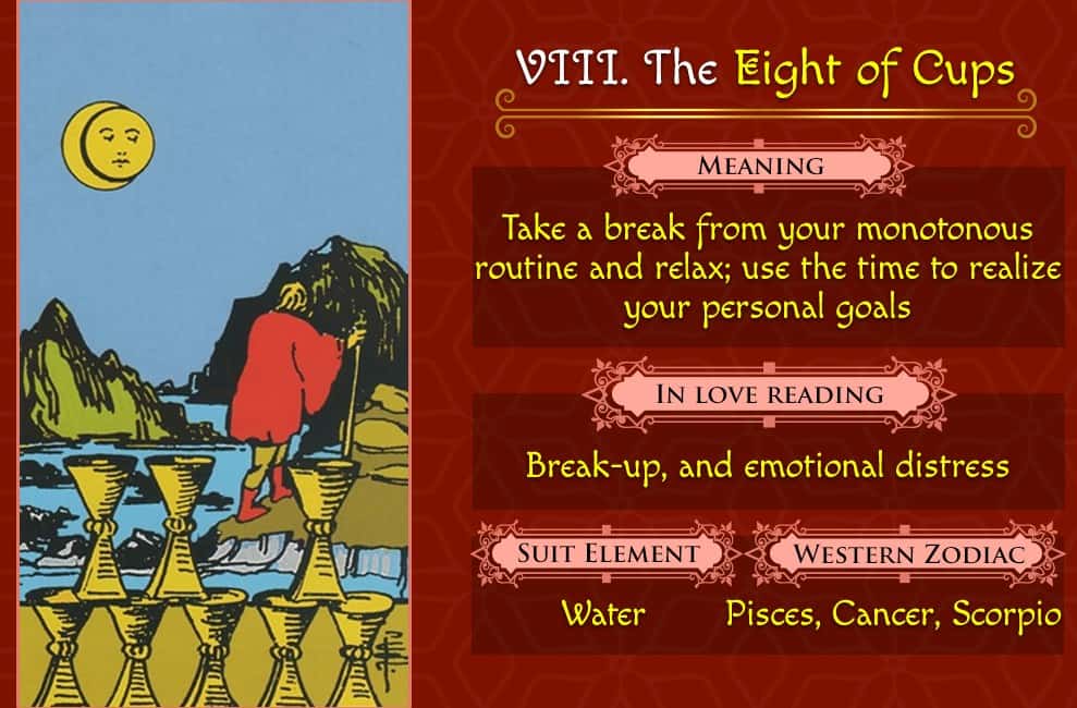 8 of Cups in Love: Is It Time to Leave a Relationship? The Answer Is Here!
