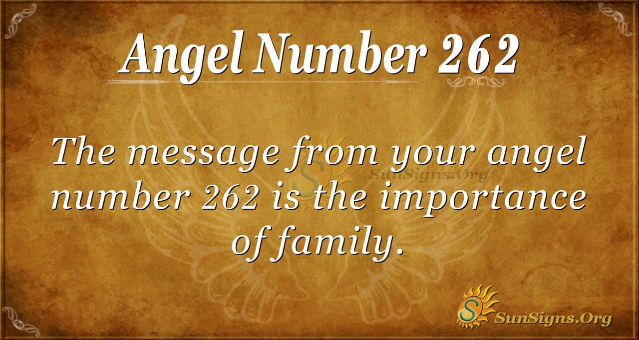 Why is 262 meaning so important? Here is what you should know!
