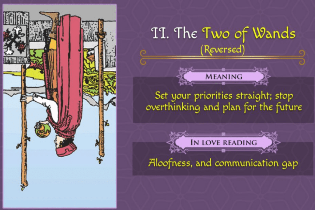 Two of Wands Reversed Advice: Feeling Stuck? Heres How to Get Back on Track!