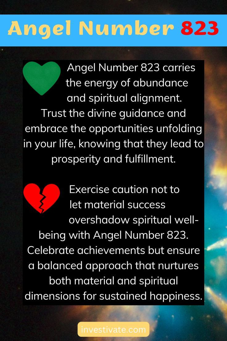 Unlock the power of 823 angel number: Heres your easy explanation.