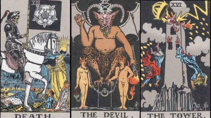 The Tower and The Devil: Are they bad omens? Get Your Free Tarot insights now!