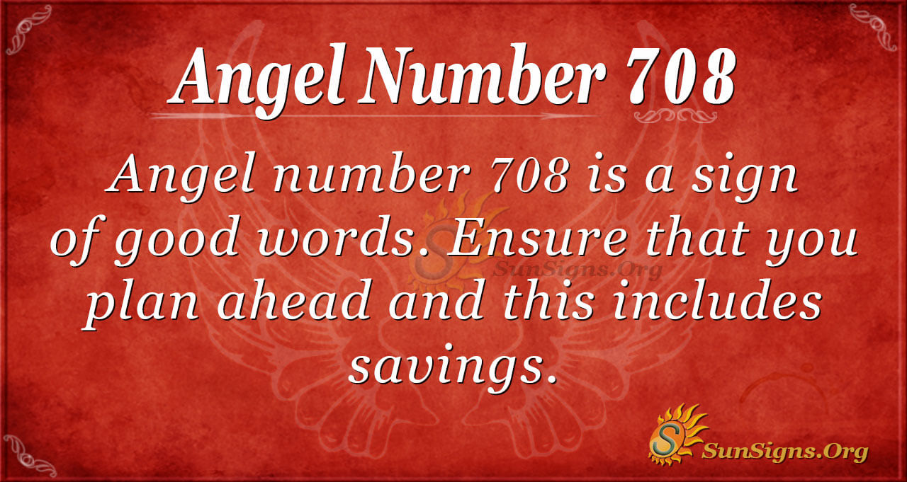Keep seeing 708? Discover what the 708 angel number means.
