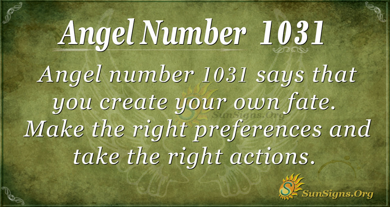 1031 Angel Number Secrets (Your Quick & Easy Guide)