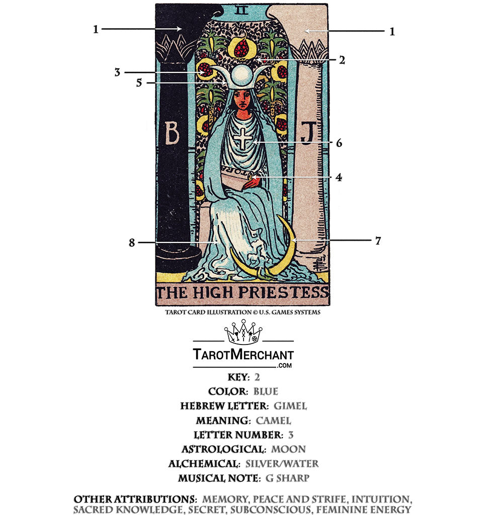 Priestess Symbol Guide: Find Common Symbols & Their Power.