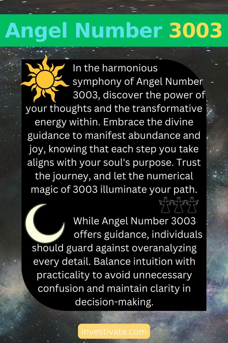 3003 Angel Number: Is This a Sign of Big Changes Coming?