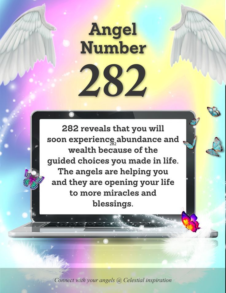 What is mean for angel number 282 and the finacial ?