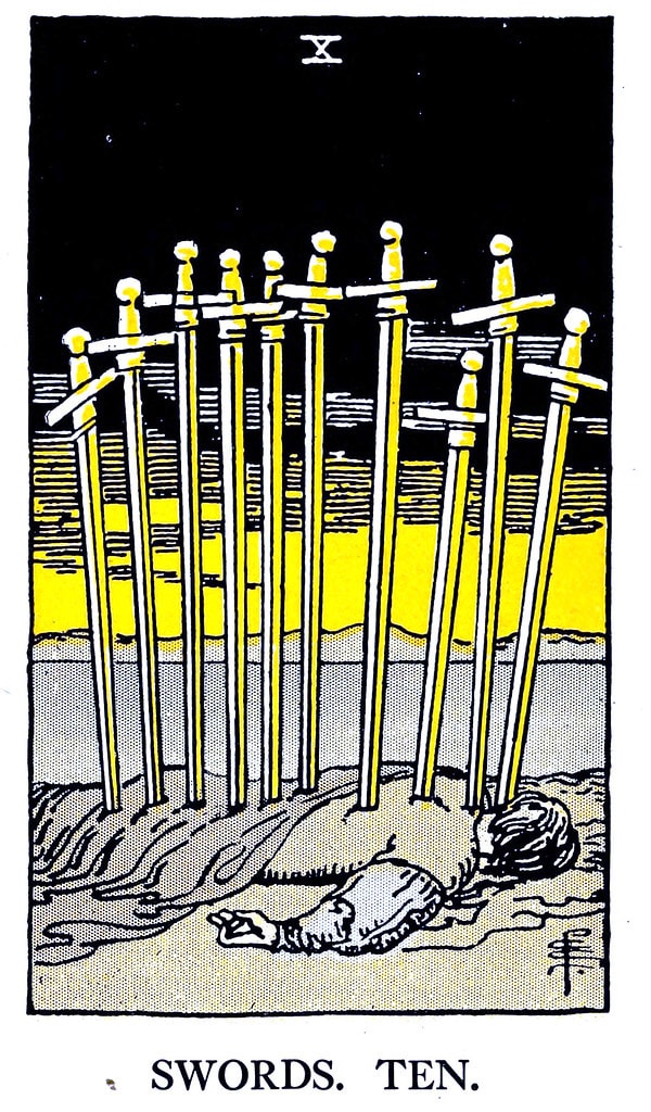 Ten of Swords Future in a Love Reading: Is Heartbreak Coming, or Can You Expect a New Beginning?