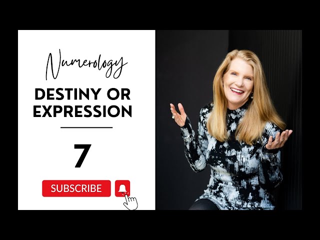 Unlock Your Destiny: Learn All About Expression Number 7.