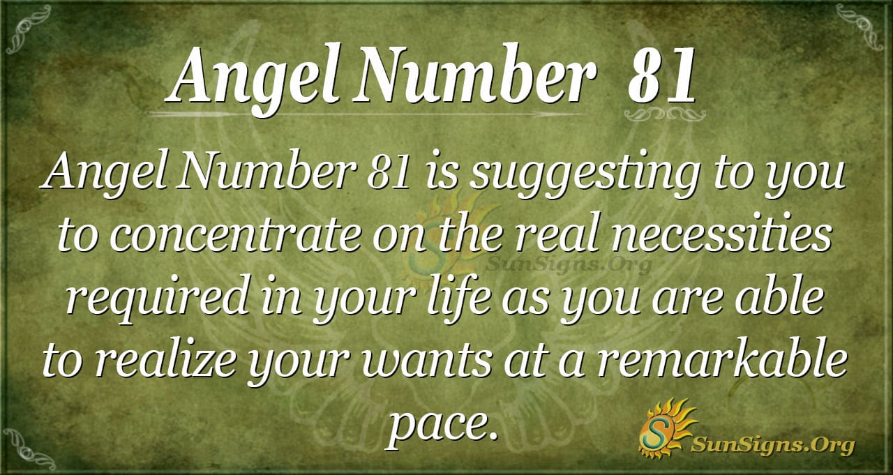 The 81 Meaning: Decoding the Significance of Angel Number 81.
