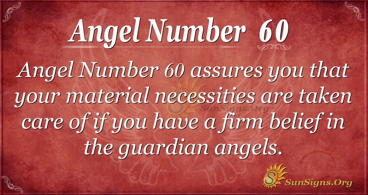 The spiritual meaning of 60: Simple guide to understand what does the number 60 mean spiritually.