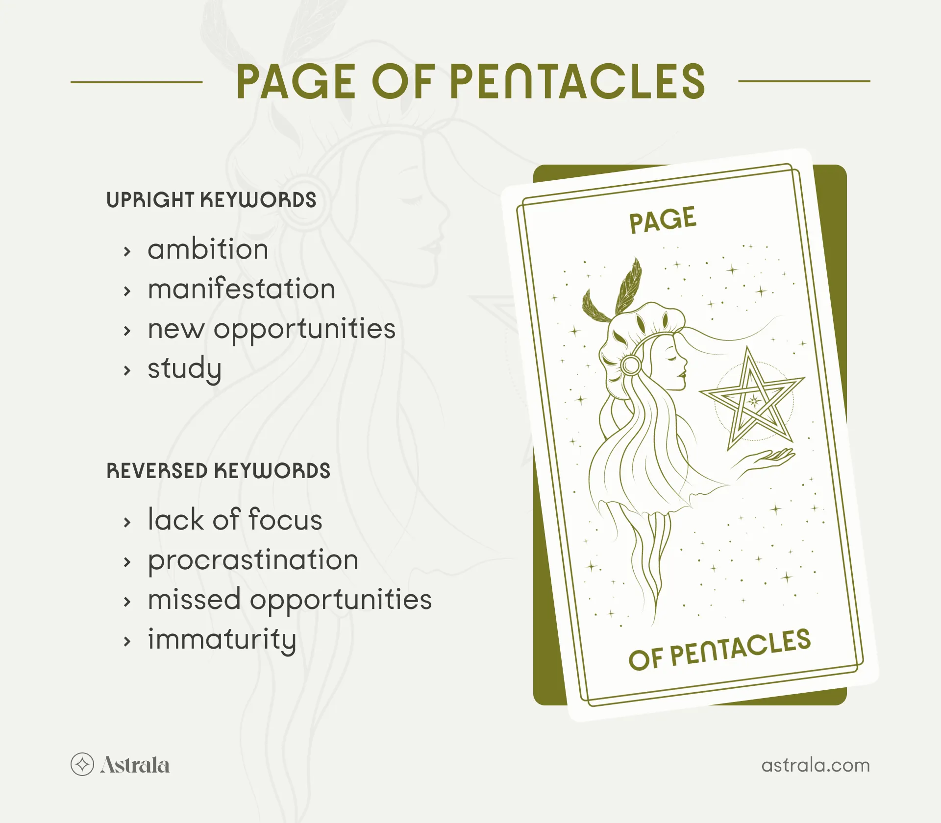 Page of Pentacles Meaning for Love: Find Out if it Good news or Bad news.
