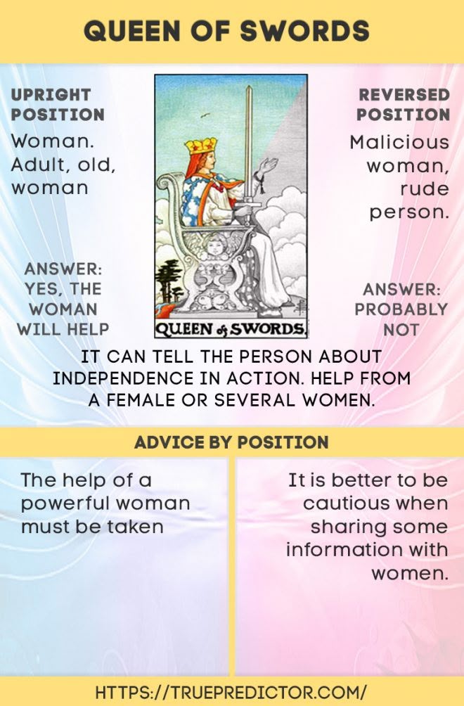 Princess of Swords Yes or No Meaning (Quick Guide)