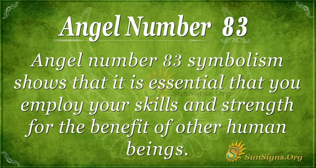 Need to know about the 83 meaning? Find all details you want.