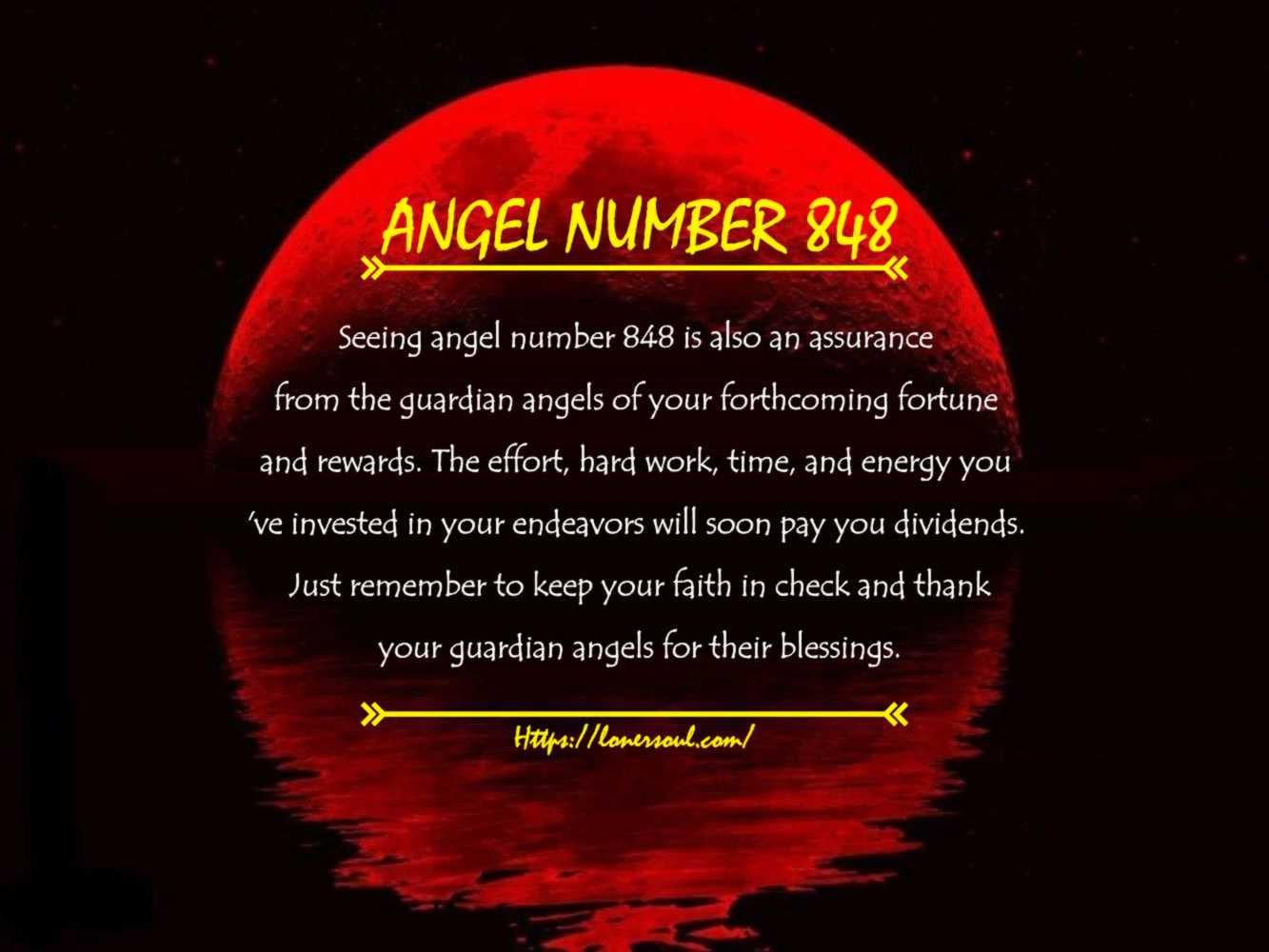 The Ultimate Guide to 848 Angel Number Twin Flame and its meaning.