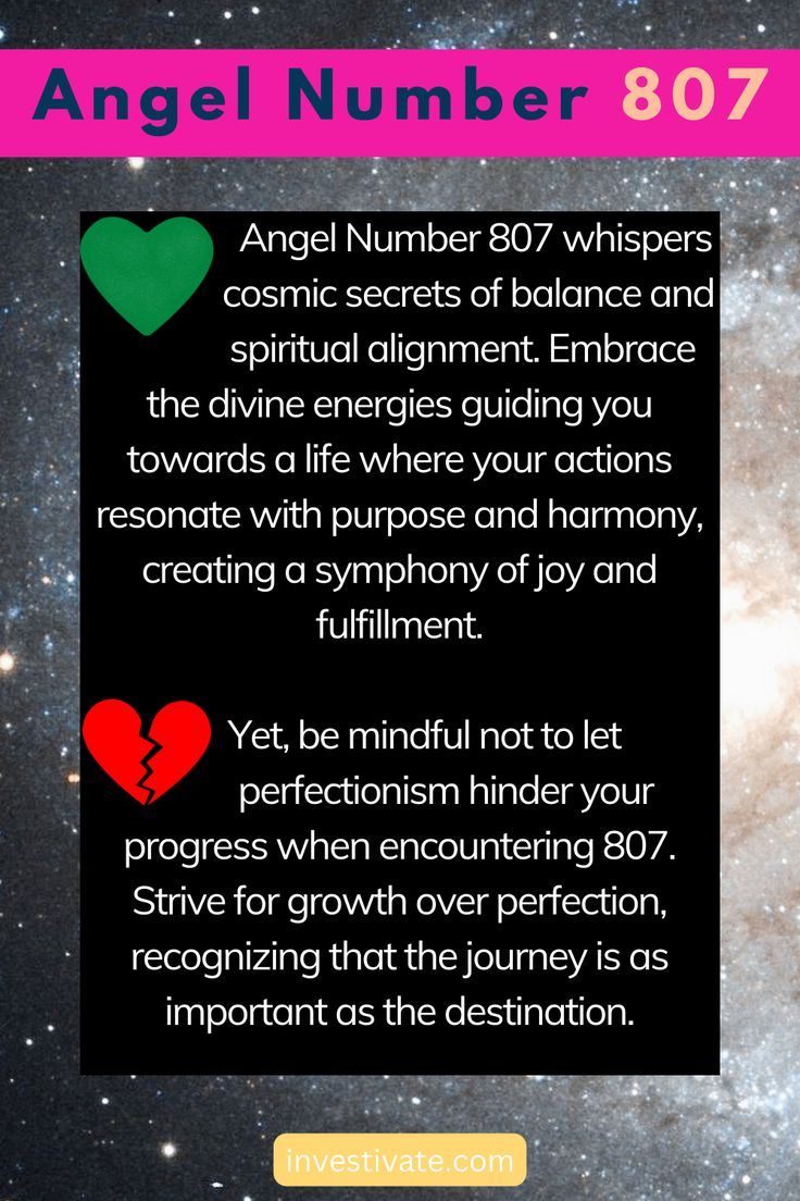 807 Angel Number: Find Out its Hidden Message for Love, Twin Flames!