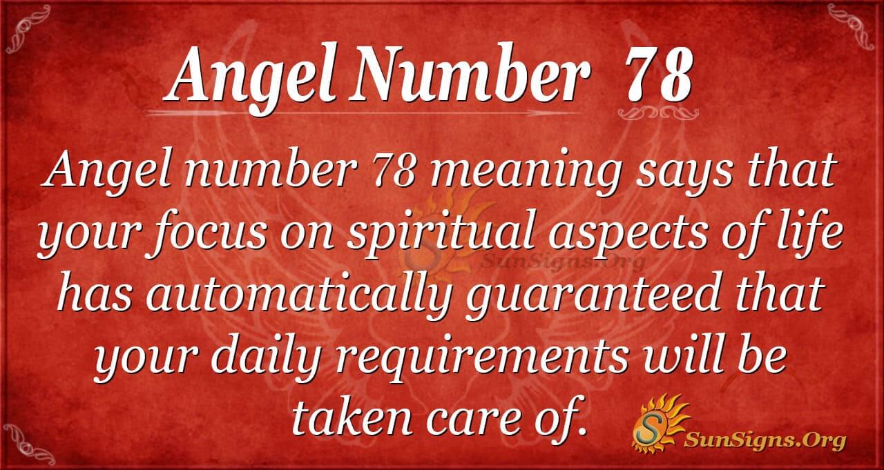 Seeing Number 78 Everywhere? (Heres What It Might Mean For You)